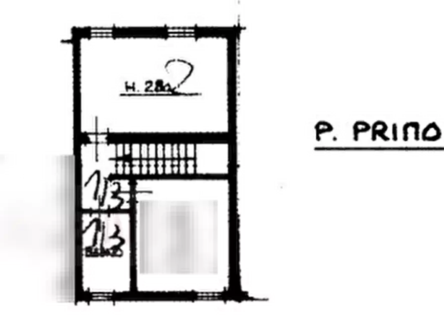 Immagine 2 di Porzione di casa in vendita  in Via Albertina a Cervesina