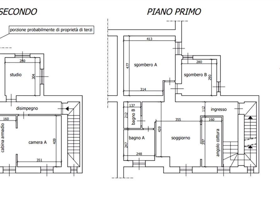 Immagine 25 di Porzione di casa in vendita  in Via Roma a Bressana Bottarone