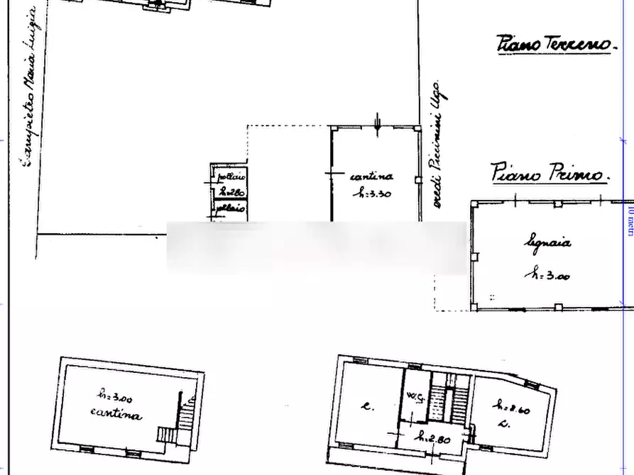 Immagine 14 di Porzione di casa in vendita  in Via Castello a Corvino San Quirico