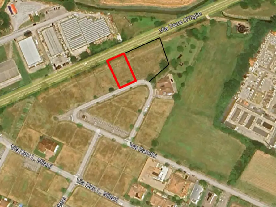 Immagine 3 di Terreno edificabile in vendita  in Via Madre Teresa Di Calcutta a Curtatone