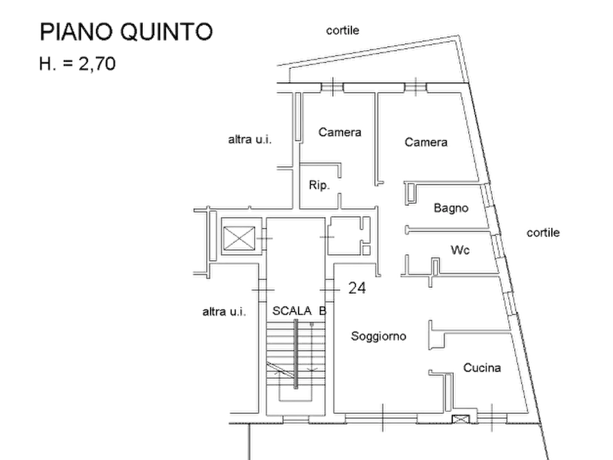 Immagine 12 di Appartamento in vendita  in Via Vico Magistretti a Milano