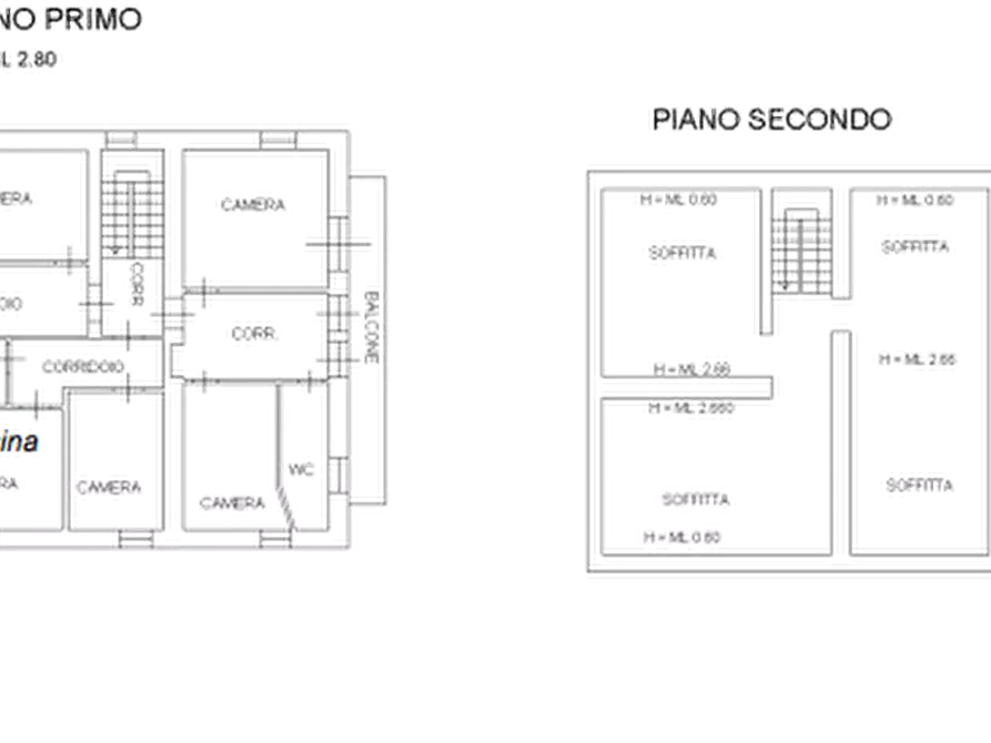 Immagine 27 di Porzione di casa in vendita  in Localita' Pontestrambo  a Tornolo