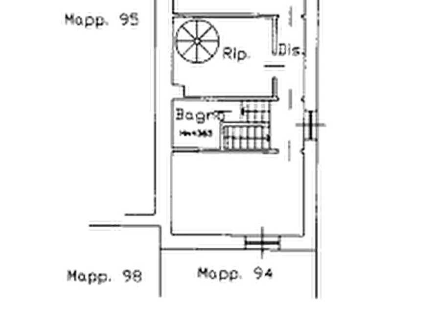 Immagine 12 di Porzione di casa in vendita  in Via Grand'Italia a San Rocco Al Porto