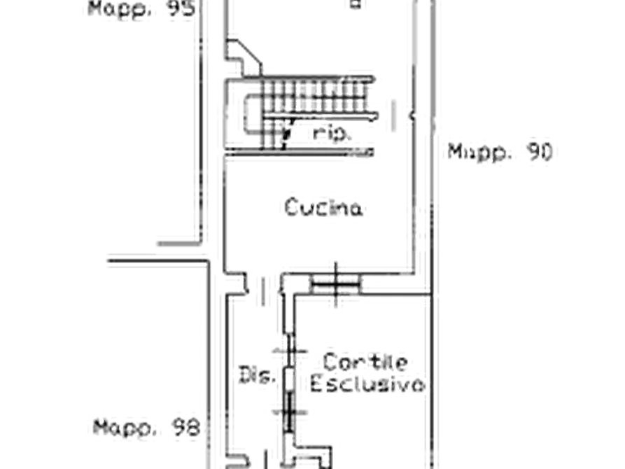 Immagine 13 di Porzione di casa in vendita  in Via Grand'Italia a San Rocco Al Porto