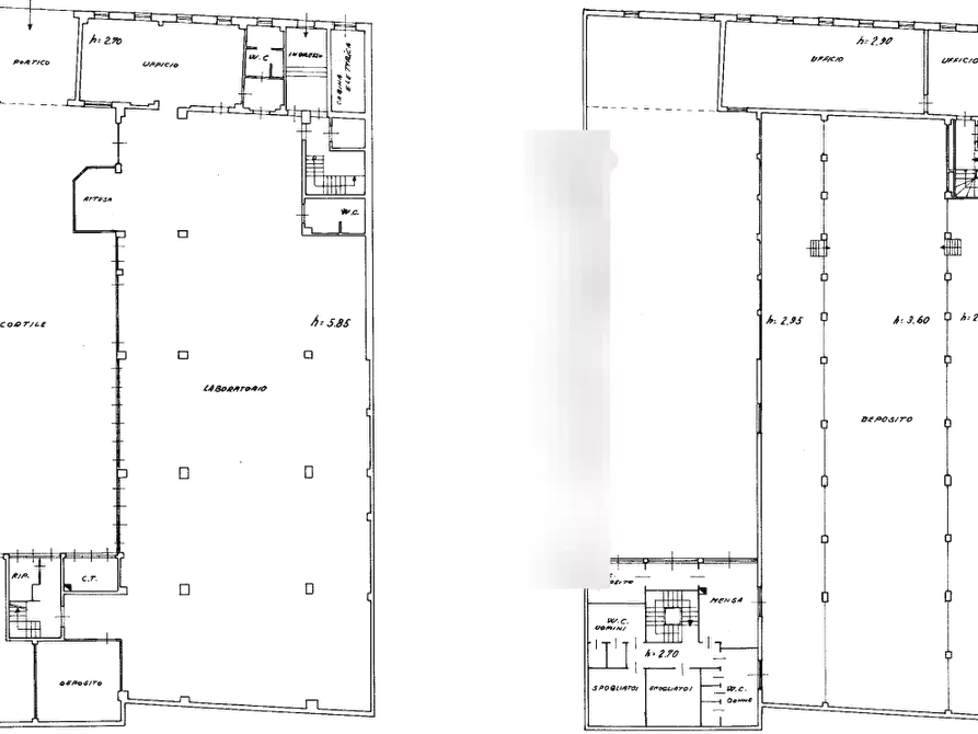 Immagine 19 di Laboratorio in vendita  in Via Vincenzo Bellini a Busto Arsizio