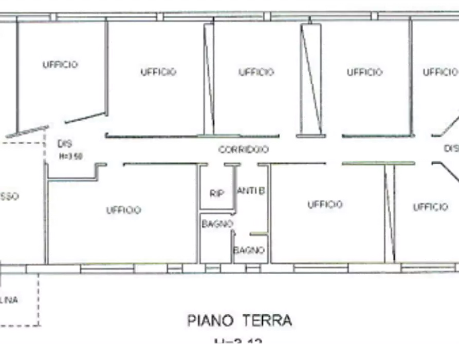 Immagine 8 di Ufficio in vendita  in Via Balzella a Forli'
