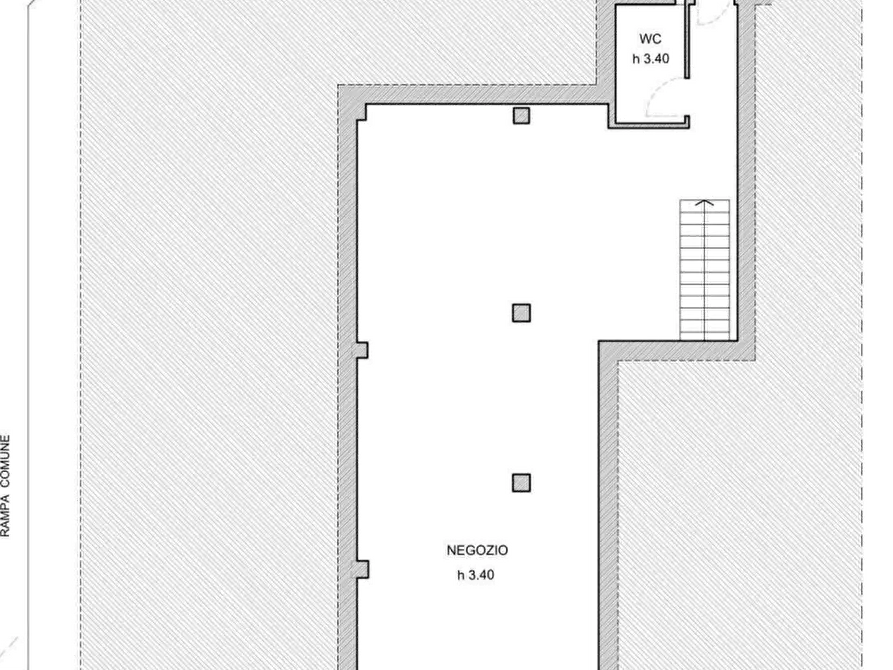 Immagine 5 di Negozio in vendita  in Via Nazionale a Seriate