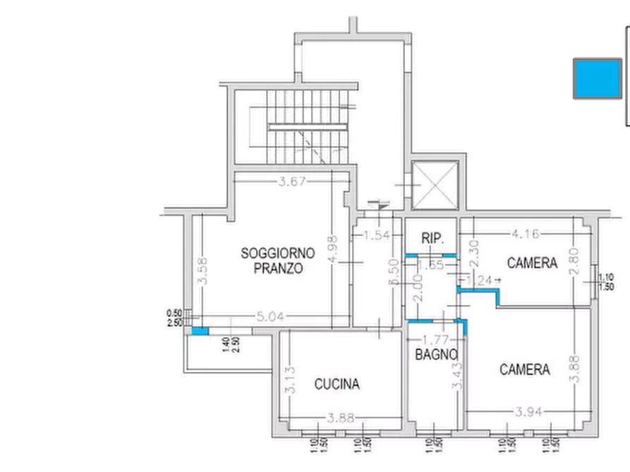 Immagine 11 di Appartamento in vendita  in Via Marzabotto a Nogara