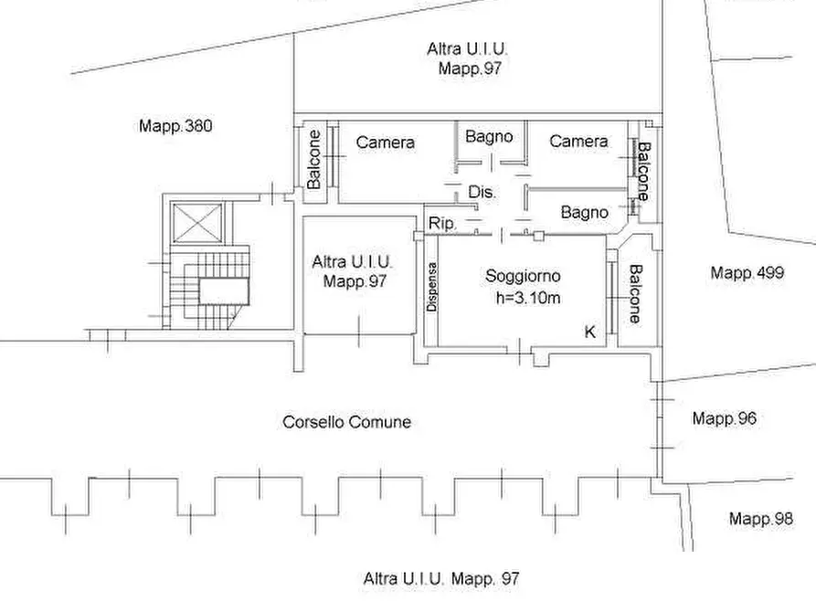 Immagine 23 di Appartamento in vendita  in Via S. Carlo a Garbagnate Milanese