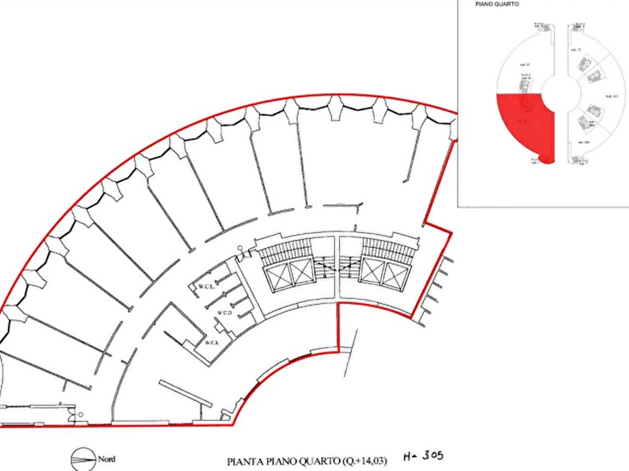 Immagine 17 di Ufficio in vendita  in Via Filippo Turati a Velletri