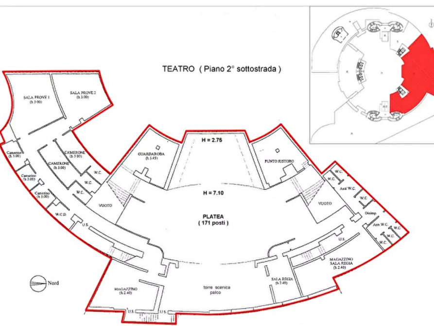 Immagine 18 di Stabile in vendita  in Via Filippo Turati a Velletri