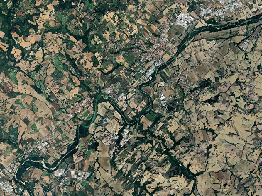 terreno edificabile in vendita a Colli al Metauro in zona Serrungarina