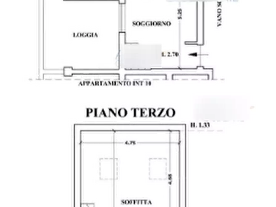 Immagine 24 di Appartamento in vendita  in Via Casalanguida a Roma