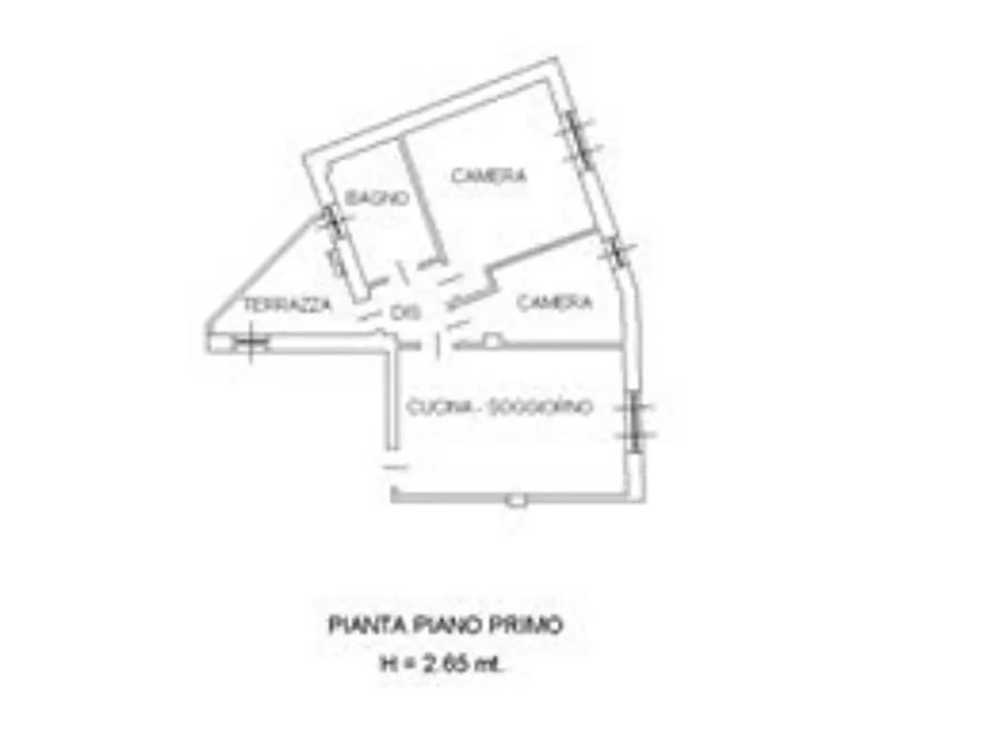 Immagine 9 di Appartamento in vendita  in Via Osoppo a San Daniele Del Friuli