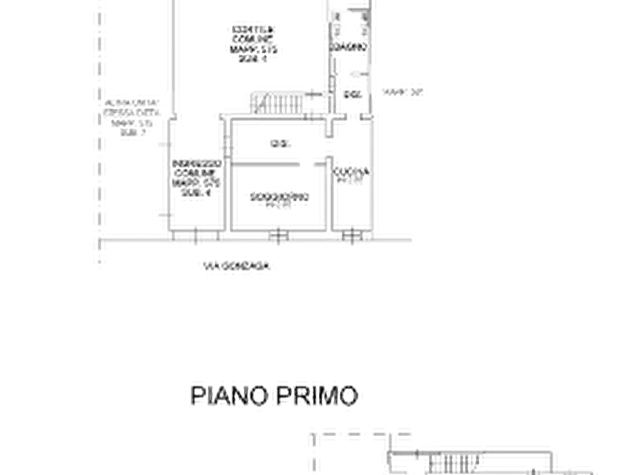 Immagine 27 di Porzione di casa in vendita  in Via Gonzaga a Rivarolo Mantovano