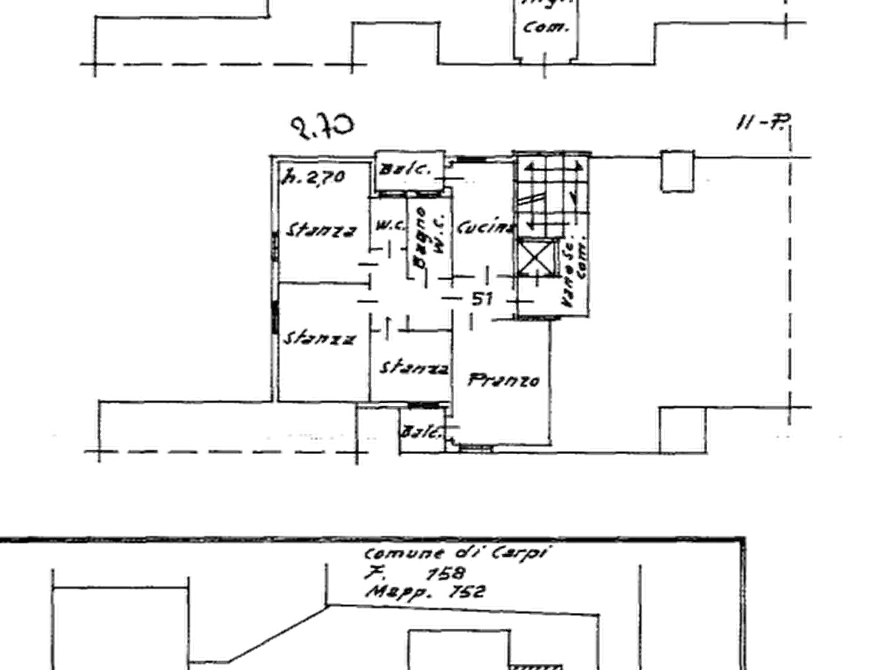 Immagine 20 di Appartamento in vendita  in Via Montecarlo a Carpi