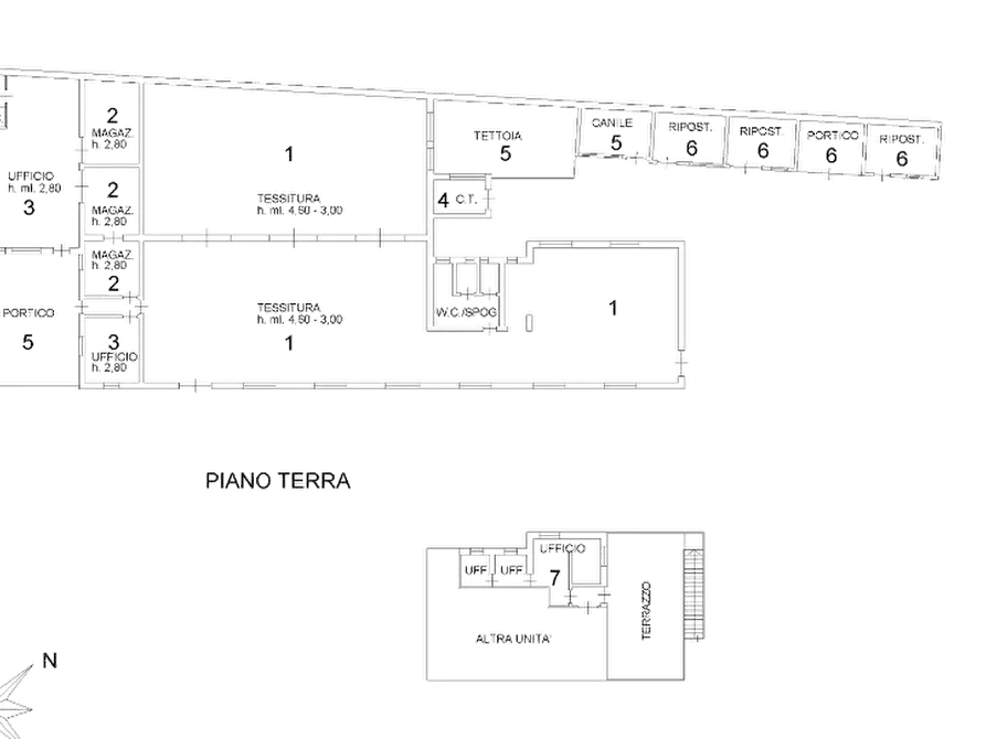 Immagine 15 di Capannone industriale in vendita  in V. Olgiate a Lurate Caccivio