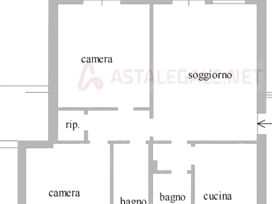 Immagine 12 di Appartamento in vendita  in Via Bazzini a Carnate