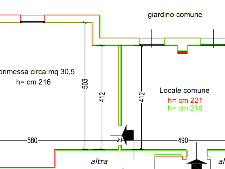 Immagine 18 di Appartamento in vendita  in via XXV Aprile 1945 a Galliera