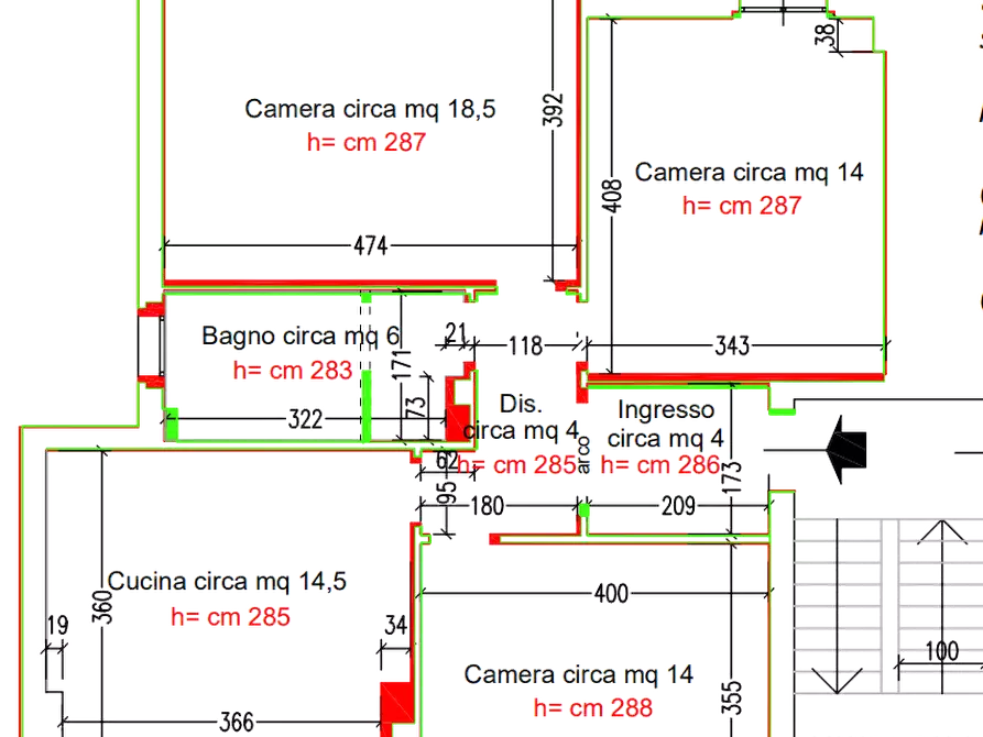 Immagine 19 di Appartamento in vendita  in via XXV Aprile 1945 a Galliera