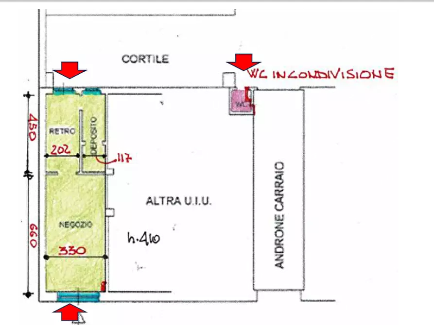 Immagine 12 di Negozio in vendita  in Via Foligno  a Torino