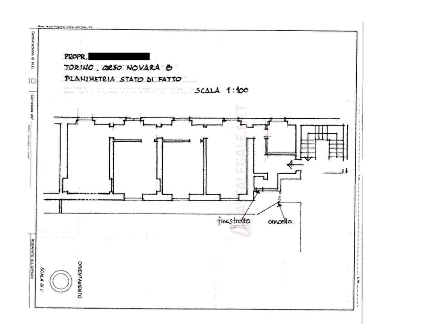 Immagine 15 di Appartamento in vendita  in Corso Novara a Torino
