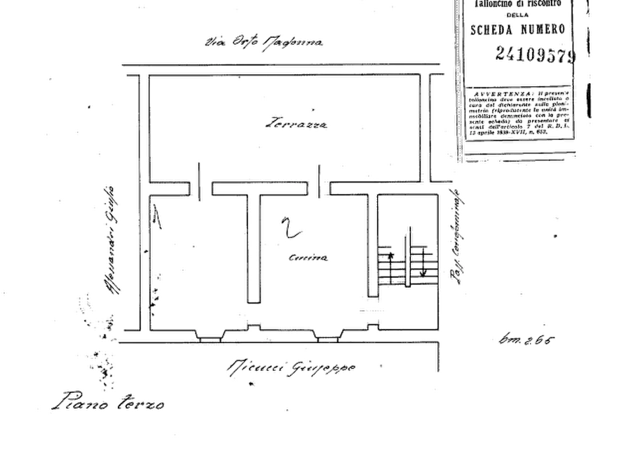 Immagine 2 di Appartamento in vendita  in Via Orto Madonna a Campagnano Di Roma