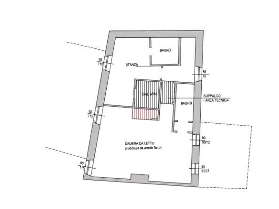 Immagine 12 di Appartamento in vendita  in Via Sant'Alessandro a Bergamo