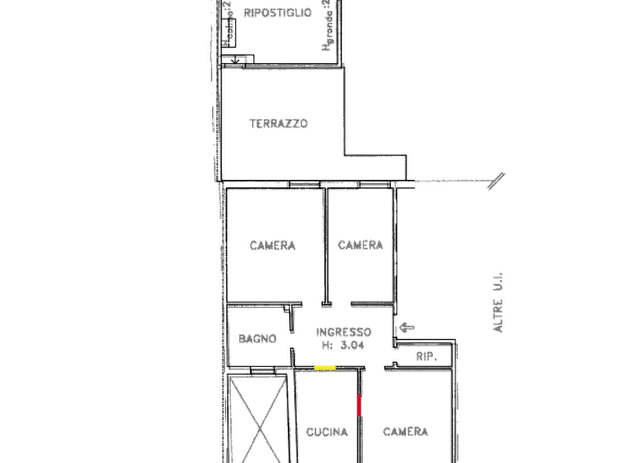 Immagine 18 di Appartamento in vendita  in Piazza Calcagnini a Fusignano