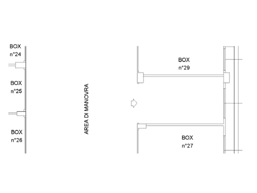 Immagine 12 di Garage in vendita  in Via A. Galleppini a Roma
