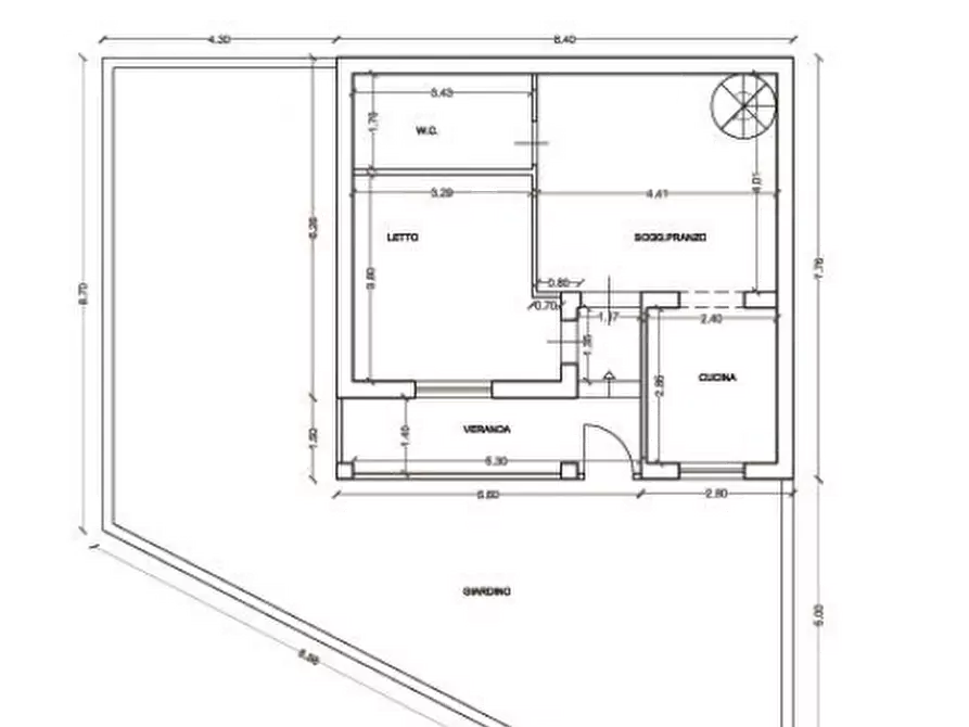 Immagine 10 di Porzione di villa in vendita  in Via Cinciarella a Ardea