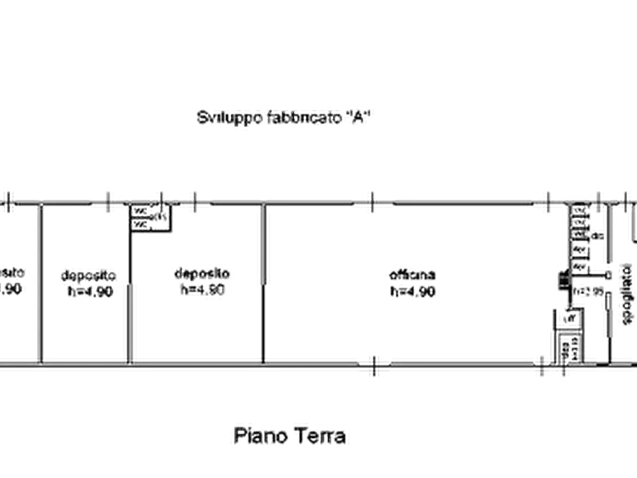 Immagine 23 di Capannone industriale in vendita  in via Sant'Andrea a Faenza