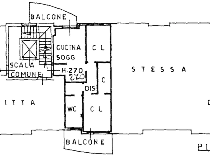 Immagine 17 di Appartamento in vendita  in via Provinciale Sud a Castello D'argile