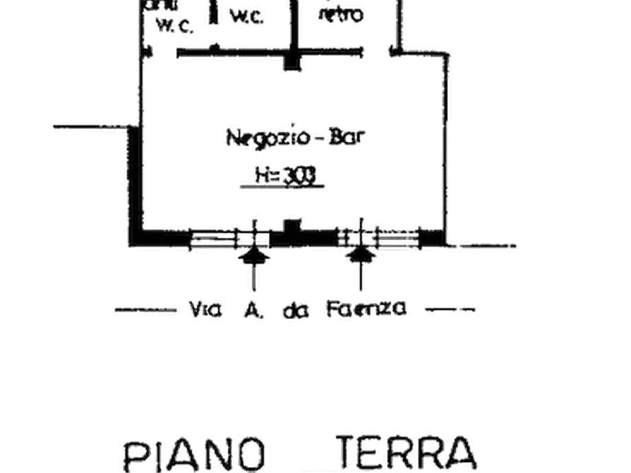 Immagine 13 di Negozio in vendita  in Via Andrea da Faenza a Bologna