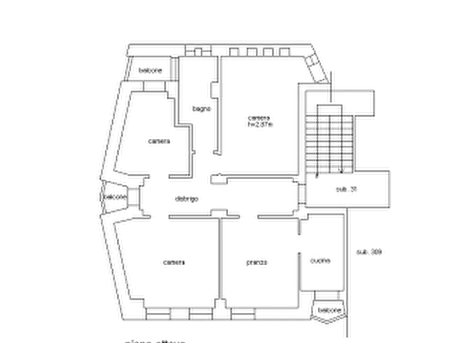 Immagine 22 di Appartamento in vendita  in  Via Pier Ferdinando Bertioli a Ostiglia