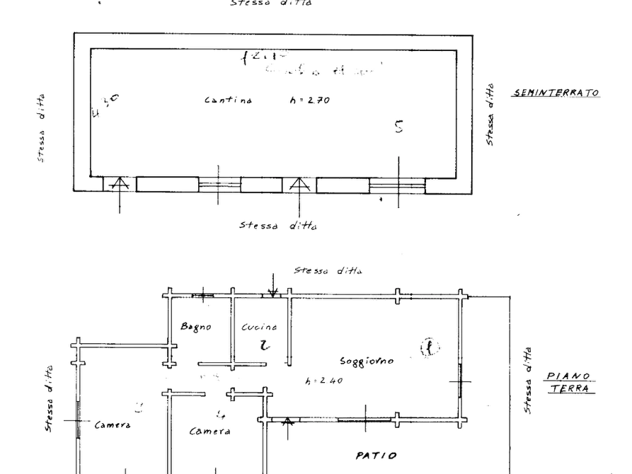 Immagine 11 di Porzione di villa in vendita  in Località Piani Uggi a Arsoli