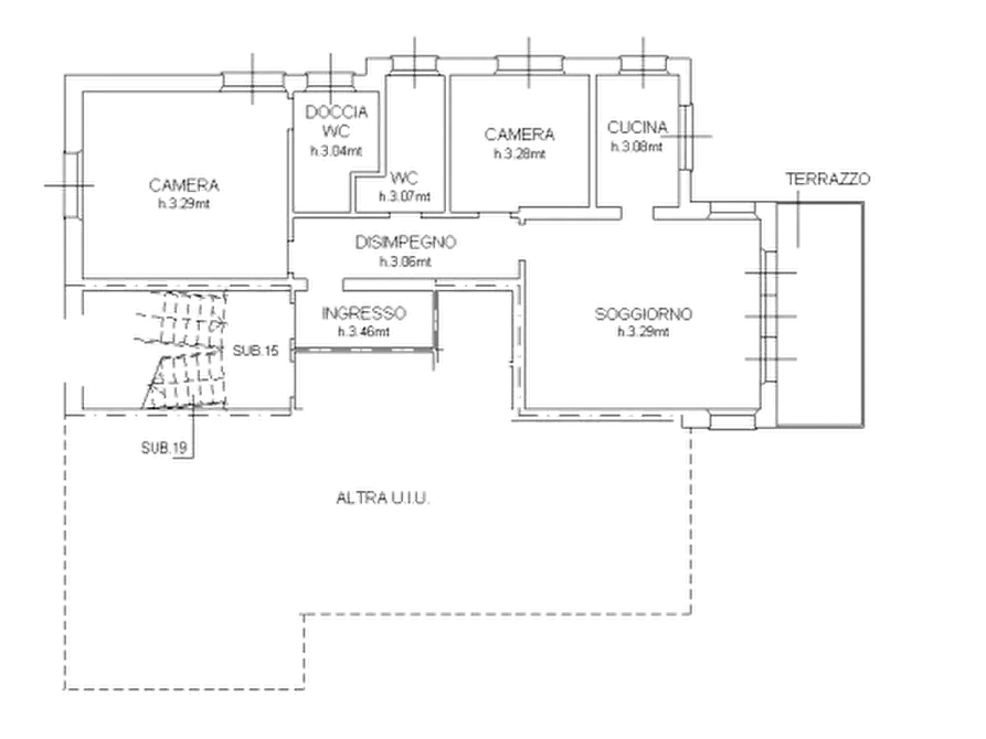 Immagine 21 di Porzione di casa in vendita  in Via Terraglio a Treviso