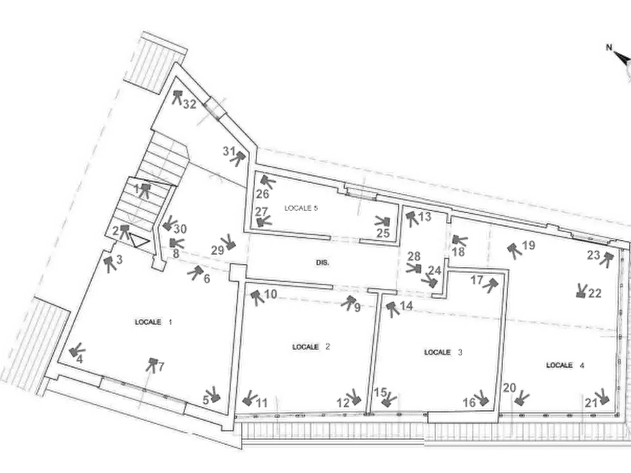 Immagine 4 di Appartamento in vendita  in Via vicolo delle suore a Massa