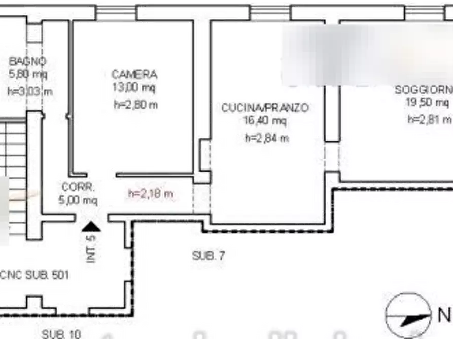 Immagine 11 di Appartamento in vendita  in Via Giovanni Rucellai a Roma