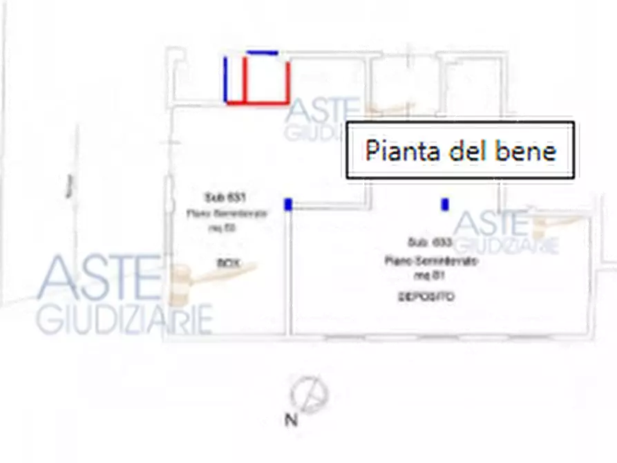 Immagine 21 di Garage in vendita  in Via Tiburtina a Roma