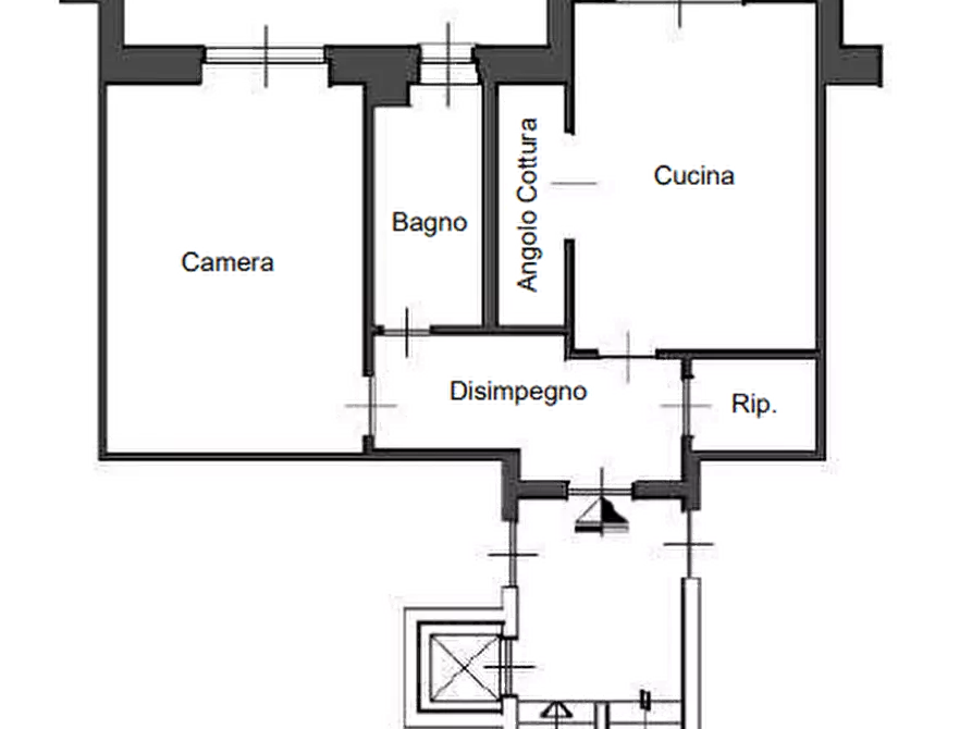 Immagine 11 di Appartamento in vendita  in Corso Vercelli a Torino