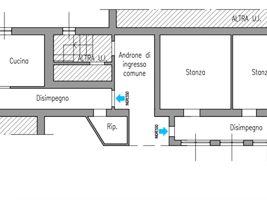 Immagine 11 di Appartamento in vendita  in Piazza Vittorio Emanuele II a Gaverina Terme