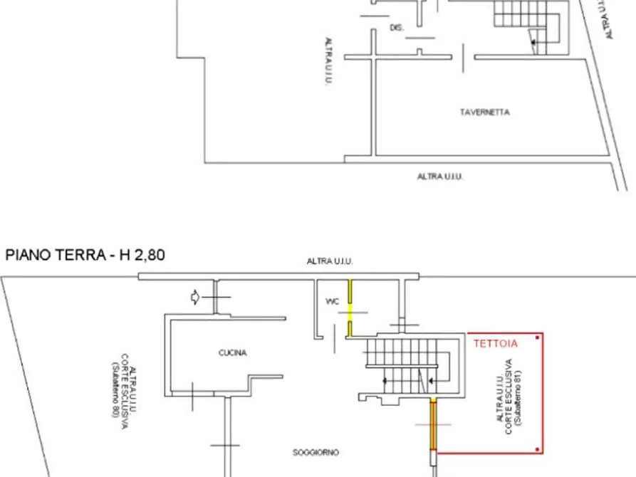 Immagine 10 di Villetta a schiera in vendita  in Via Giacomo Ferrero a Sant'ambrogio Di Torino