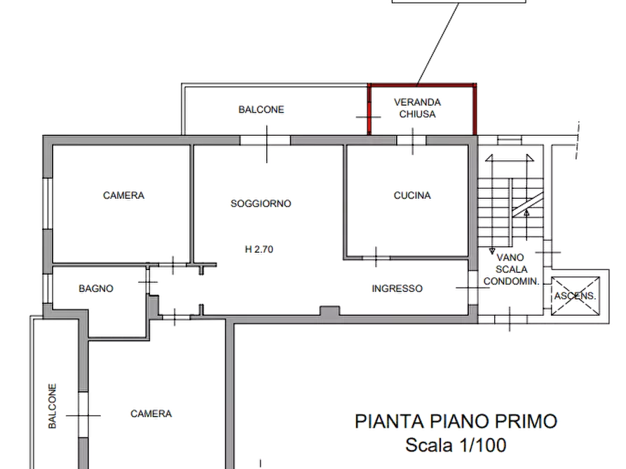 Immagine 12 di Appartamento in vendita  in Via Carriona a Carrara