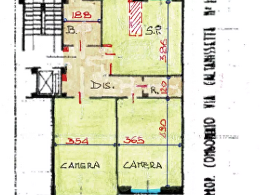 Immagine 7 di Appartamento in vendita  in Via Caltanissetta  a Torino