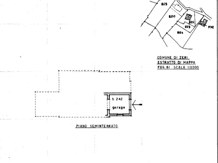 Immagine 19 di Porzione di casa in vendita  in via castoglio a Zeri