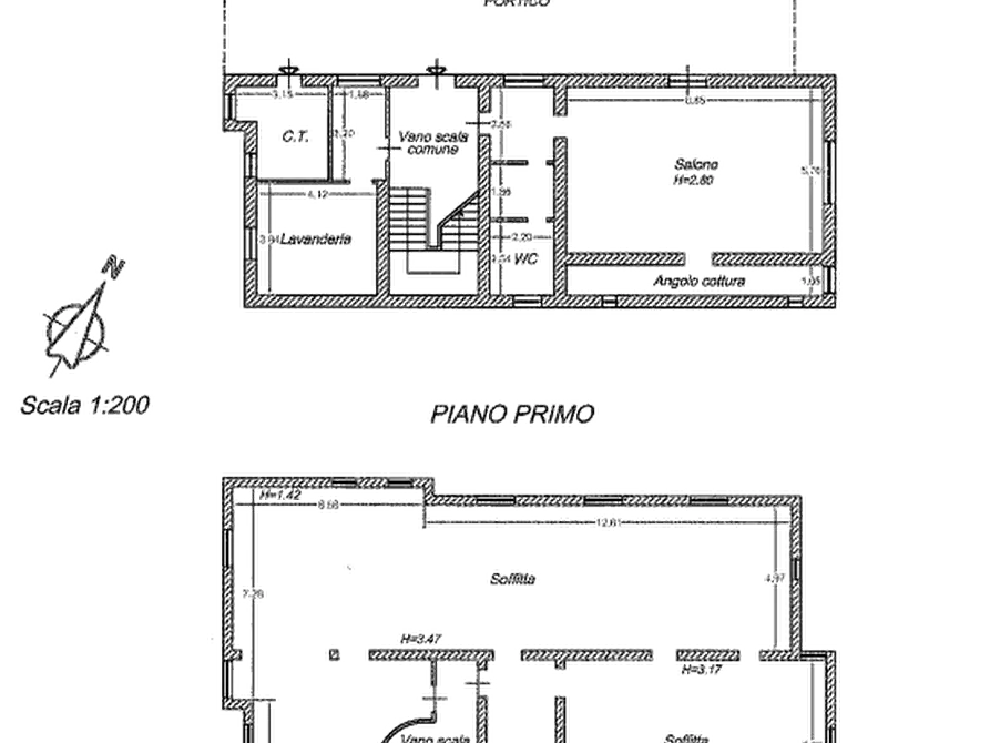 Immagine 11 di Porzione di casa in vendita  in via monte peia a San Venanzo