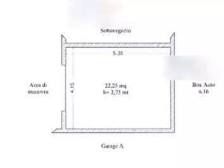 Immagine 16 di Garage in vendita  in Via della Magliana a Roma