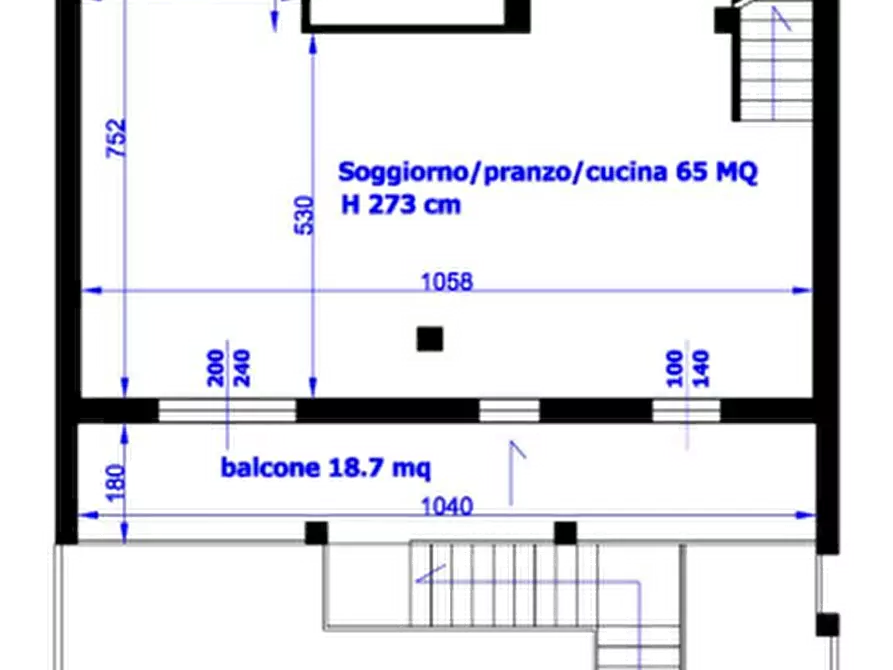 Immagine 22 di Villetta a schiera in vendita  in Via Elpidiense Sud a Montegranaro