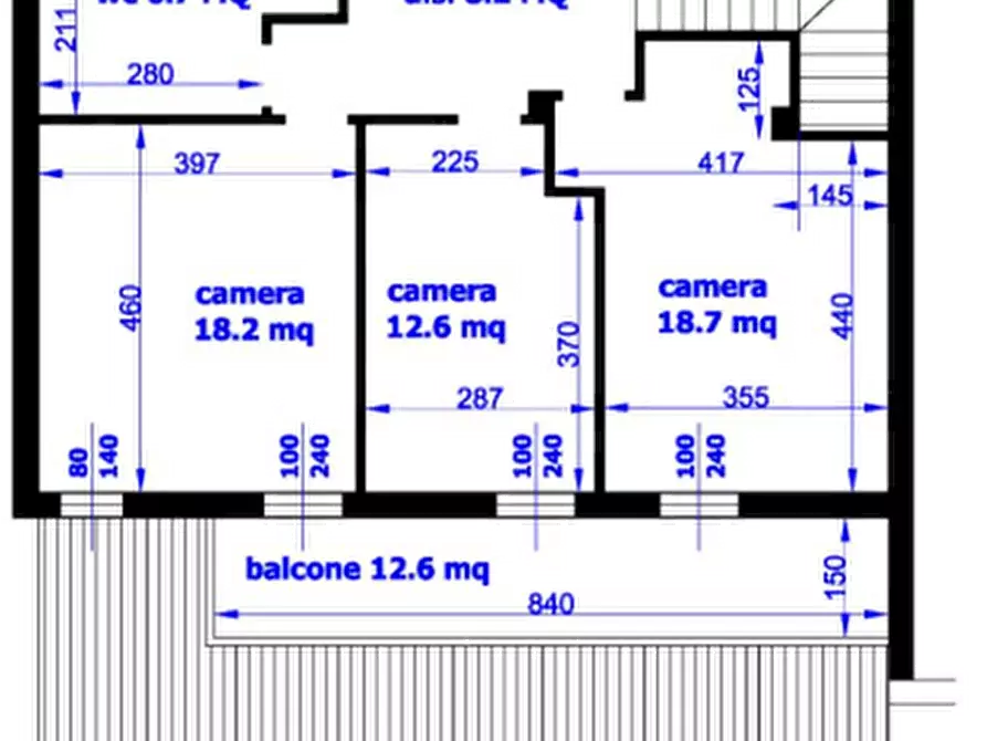 Immagine 23 di Villetta a schiera in vendita  in Via Elpidiense Sud a Montegranaro